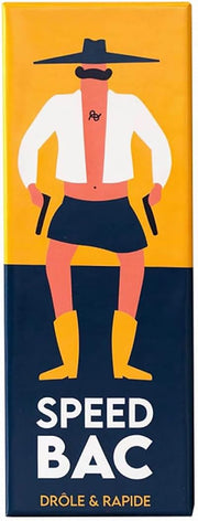 ATM Gaming Speedbac - Jeu de société Famille et Amis - Parfait pour Mettre l'ambiance - 2 à 7 Joueurs - Grand Prix du Jouet 2024