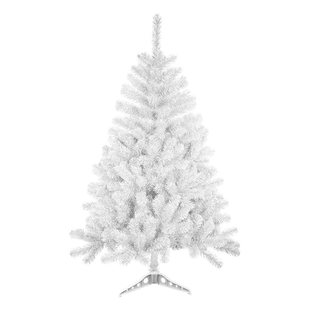 SOLAGUA NAVIDAD Sapin de Noël Artificiel de Feuilles de Guirlandes, Arbres 120-210cm avec Support (Vert Pailleté, 120cm 184Tips)