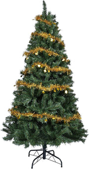 YEAUPE PRO Sapin de Noël Artificiel 180 cm | 800 Branches en PVC | Support Métallique Robuste | pour Intérieur et Extérieur