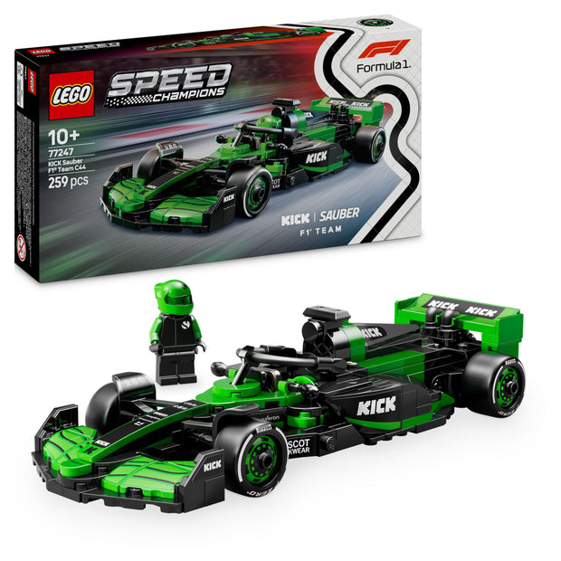 LEGO Speed Champions Voiture F1 Mercedes-AMG W15 - Voiture de Course avec minifigurine Collector de Pilote de Formule 1 - Maquette pour garçons et Filles dès 10 Ans ou Fans de Sport Automobile 77244