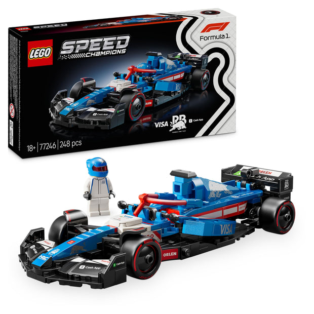 LEGO Speed Champions Voiture F1 Mercedes-AMG W15 - Voiture de Course avec minifigurine Collector de Pilote de Formule 1 - Maquette pour garçons et Filles dès 10 Ans ou Fans de Sport Automobile 77244