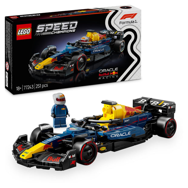 LEGO Speed Champions Voiture F1 Mercedes-AMG W15 - Voiture de Course avec minifigurine Collector de Pilote de Formule 1 - Maquette pour garçons et Filles dès 10 Ans ou Fans de Sport Automobile 77244
