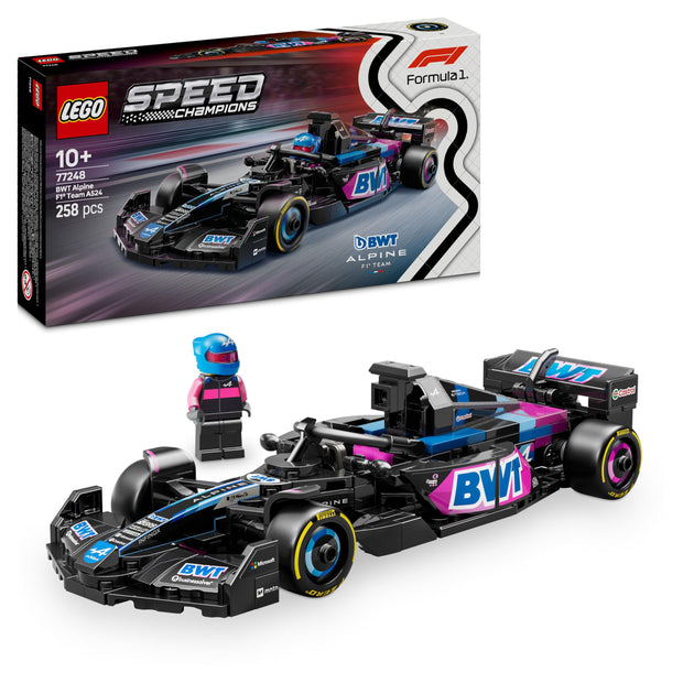 LEGO Speed Champions Voiture F1 Mercedes-AMG W15 - Voiture de Course avec minifigurine Collector de Pilote de Formule 1 - Maquette pour garçons et Filles dès 10 Ans ou Fans de Sport Automobile 77244