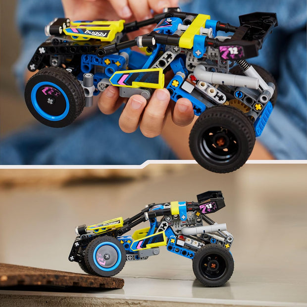 LEGO Technic Le Buggy Tout-Terrain de Course, Véhicule de Rallye, Jouet de Construction de Voiture de Course, Cadeau pour Garçons et Filles Dès 8 Ans 42164