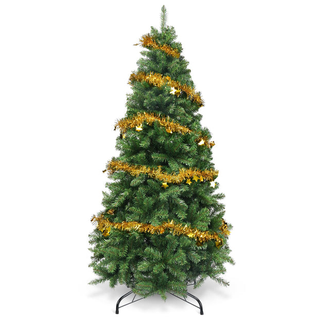 YEAUPE PRO Sapin de Noël Artificiel 180 cm | 800 Branches en PVC | Support Métallique Robuste | pour Intérieur et Extérieur